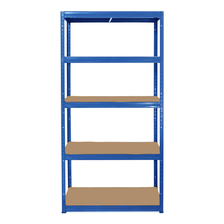 1x VRS Garage Shelving - 2130mm High - 200/280kg - Blue