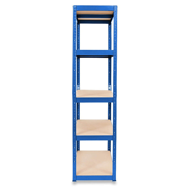1x VRS Garage Shelving - 2130mm High - 200/280kg - Blue