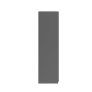 Balagio Ready Assembled Wardrobe with 2 Doors & Mirror - Dusk Grey Gloss
