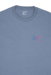 Arc'teryx Men's Kragg Cotton Logo Short Sleeve T Shirt - Stratus / Multi