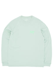 Arc'teryx Men's Kragg SL Bird Tile Long Sleeve T-Shirt - Stone Green / Phosphorescent