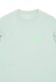 Arc'teryx Men's Kragg SL Bird Tile Long Sleeve T-Shirt - Stone Green / Phosphorescent