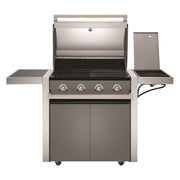 Beefeater 1500 Series 4 Burner Gas BBQ with Trolley and Side Burner