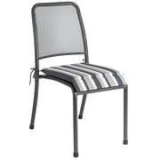 Alexander Rose Portofino 6 Seater Metal Garden Furniture Set with Rectangular Table, Armchairs & Side Chairs