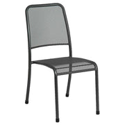 Alexander Rose Portofino 6 Seater Metal Garden Furniture Set with Rectangular Table, Armchairs & Side Chairs