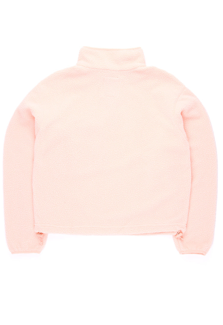 Columbia Women's Helvetia Cropped Half Snap Fleece - Cosmos, Salmon