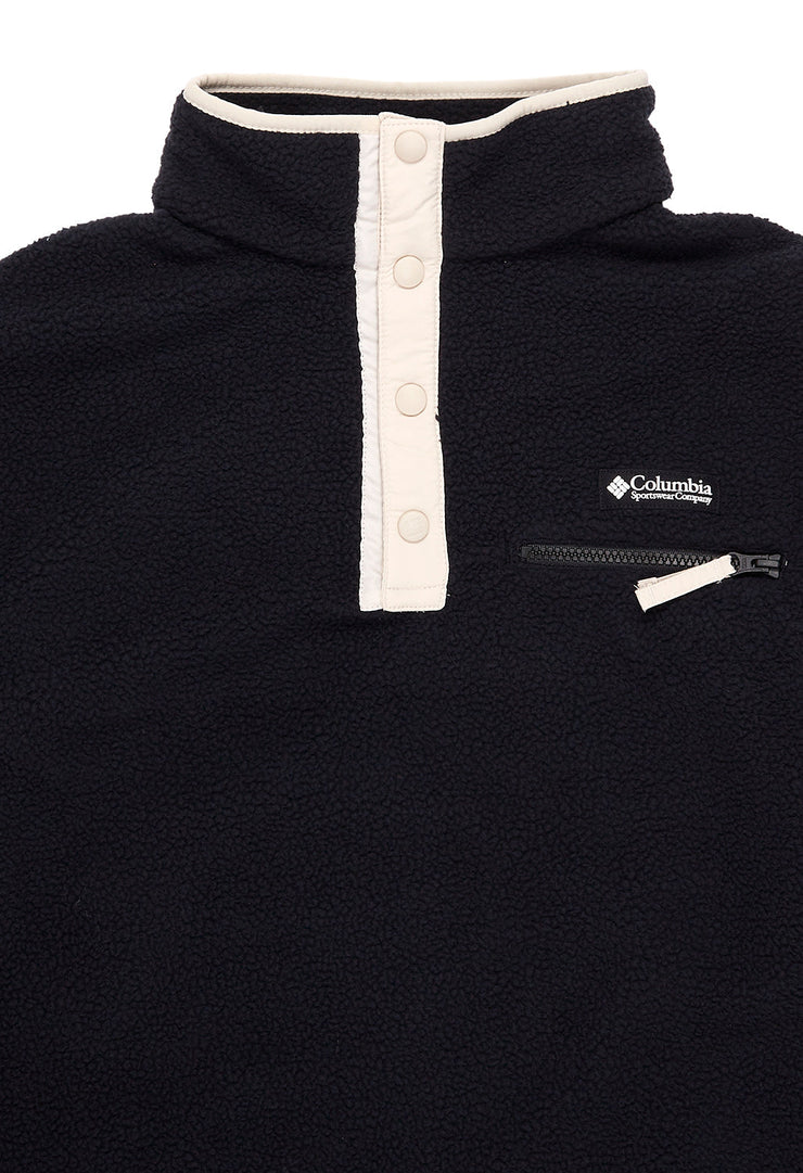 Columbia Women's Helvetia Cropped Half Snap Fleece - Black