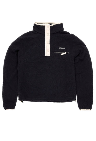 Columbia Women's Helvetia Cropped Half Snap Fleece - Black