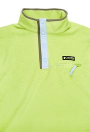 Columbia Women's Helvetia Cropped Half Snap Fleece - Napa Green