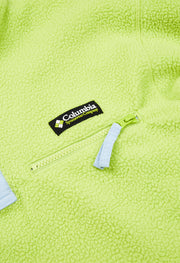 Columbia Women's Helvetia Cropped Half Snap Fleece - Napa Green