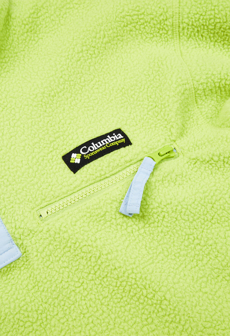 Columbia Women's Helvetia Cropped Half Snap Fleece - Napa Green