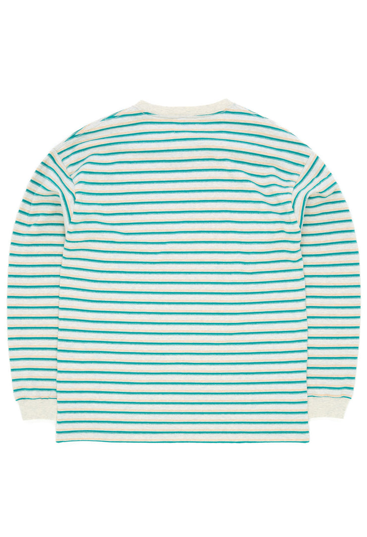 Pilgrim Surf + Supply Tucker Stripe Tee - Oatmeal