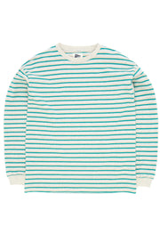 Pilgrim Surf + Supply Tucker Stripe Tee - Oatmeal