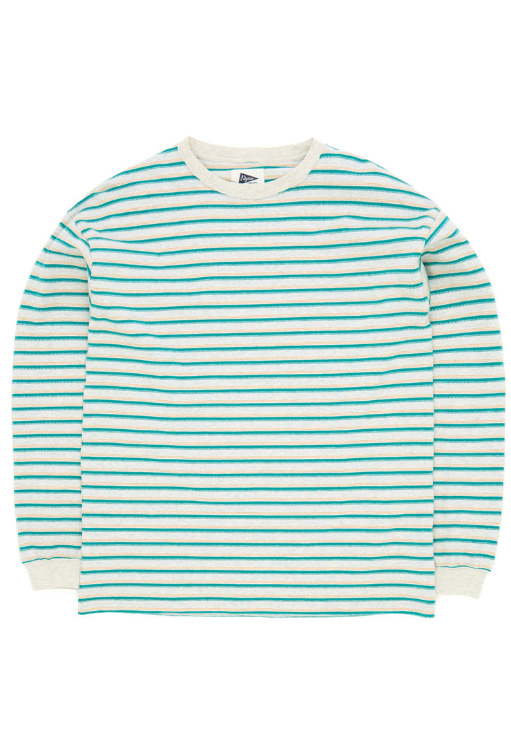 Pilgrim Surf + Supply Tucker Stripe Tee - Oatmeal
