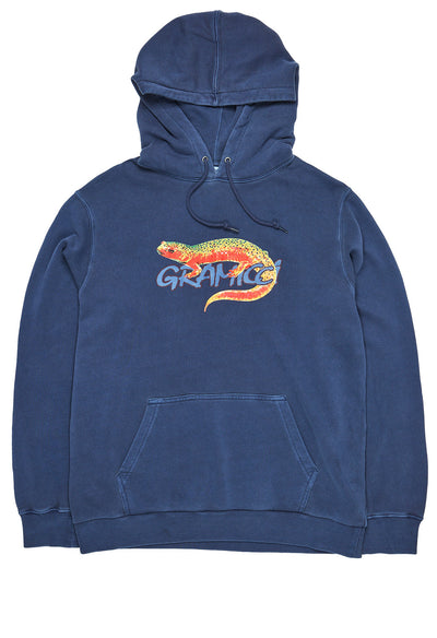 Gramicci Salamander Hooded Sweatshirt - Navy Pigment