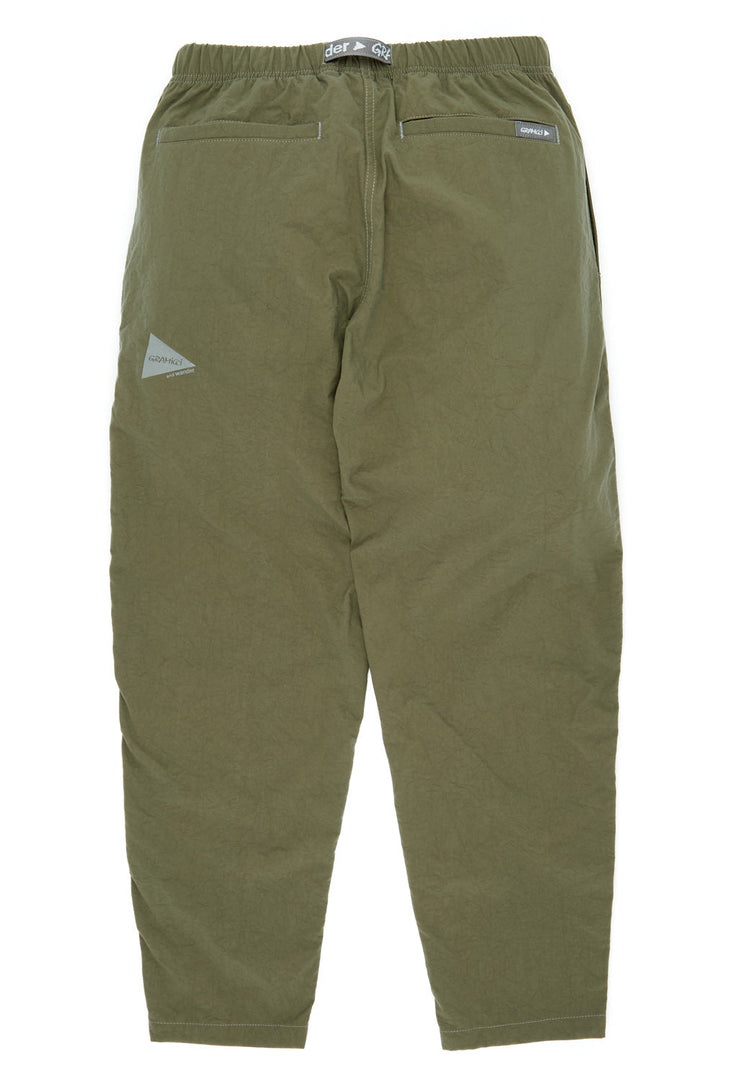 Gramicci x And Wander Women's Nylon Climbing Pant - Khaki
