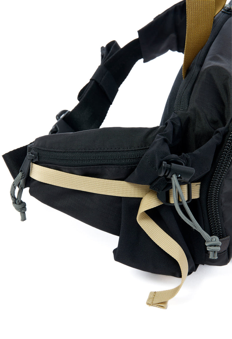 Topo Designs Mountain Hydro Hip Pack - Black / Neutral