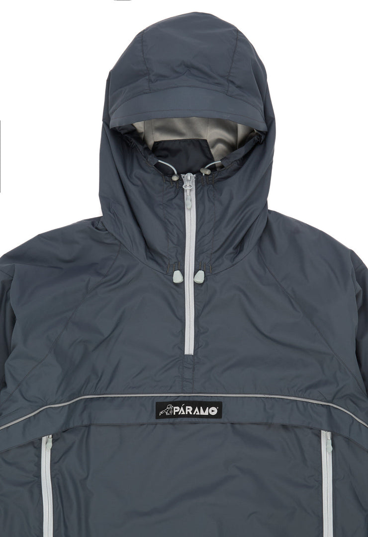Paramo Men's Velez Adventure Light Smock - Rock Grey / Fog Grey