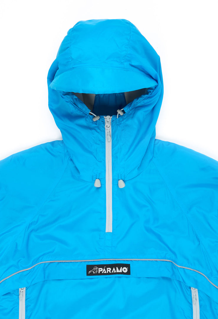 Paramo Womens Velez Adventure Light Smock - Neon Blue / Fog Grey