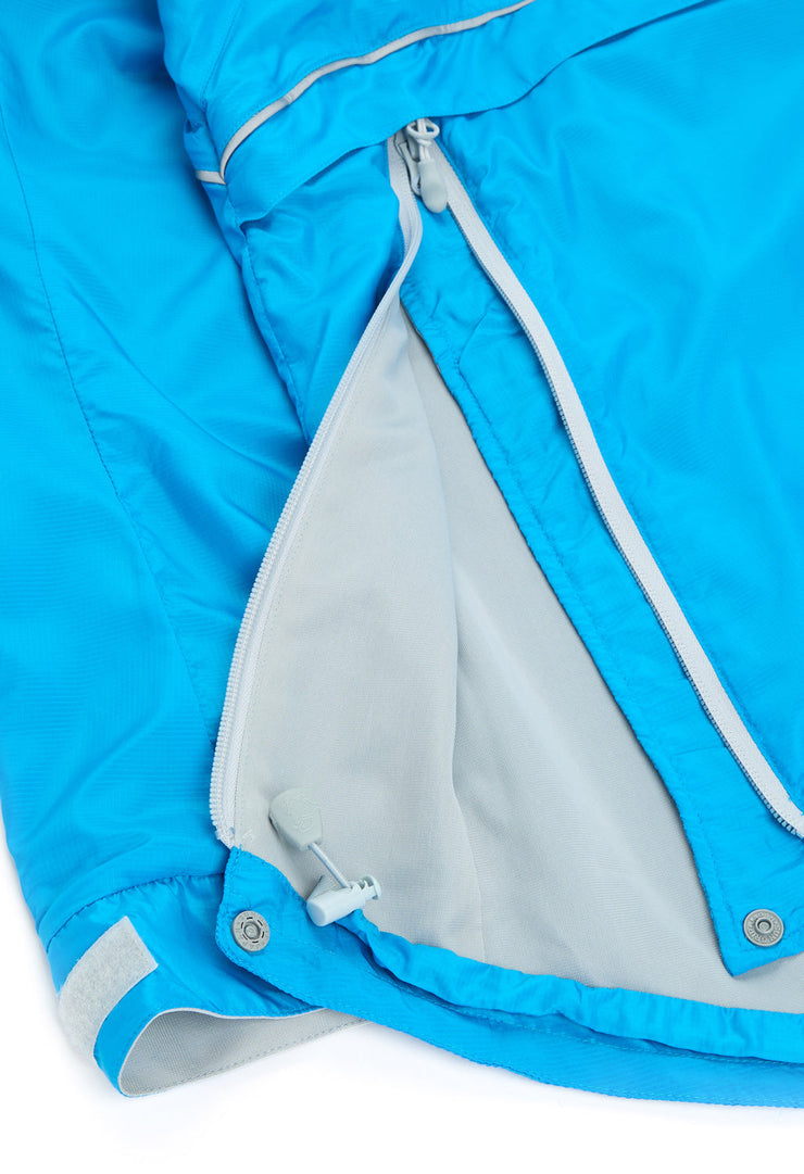 Paramo Womens Velez Adventure Light Smock - Neon Blue / Fog Grey