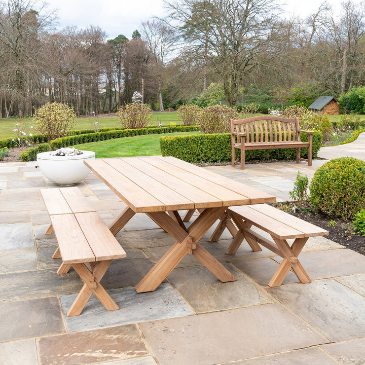 Alexander Rose Outdoor Plank Garden Bench (1.2m)