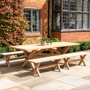 Alexander Rose Outdoor Plank Garden Bench (1.2m)