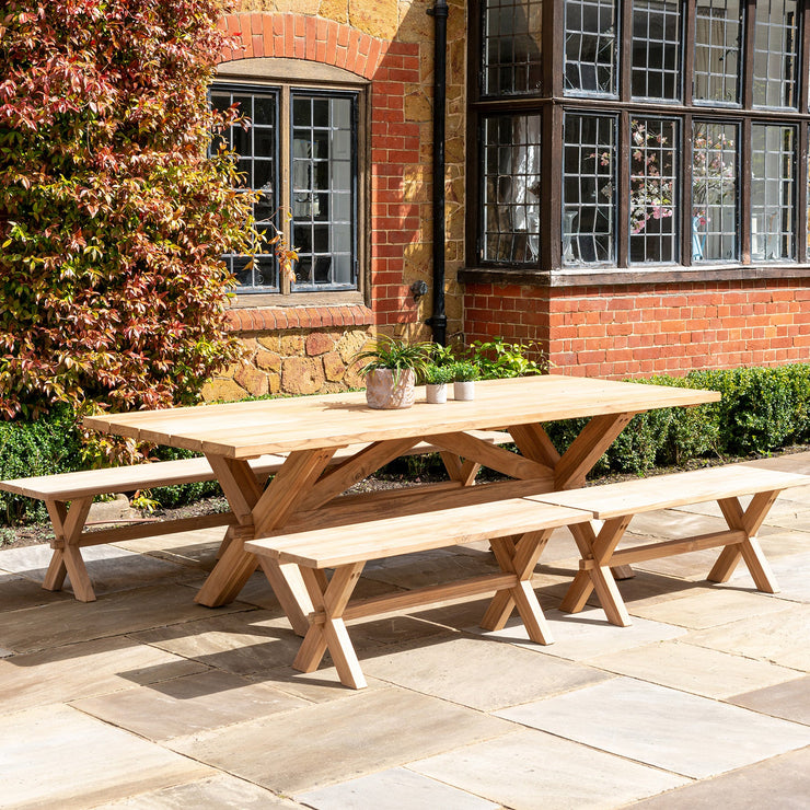 Alexander Rose Outdoor Plank Garden Bench (1.2m)