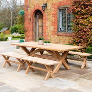 Alexander Rose Outdoor Plank Garden Bench (1.2m)
