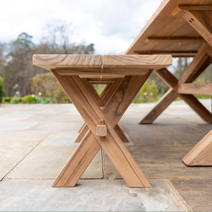 Alexander Rose Outdoor Plank Garden Bench (1.2m)