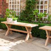 Alexander Rose Outdoor Plank Garden Bench (1.2m)