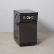 Draco Grills 4 Burner BBQ Black Stainless Steel Modular Outdoor Kitchen with Sear Station and Cabinets