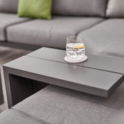 Kettler Elba Signature Aluminium Garden Side Table Grey