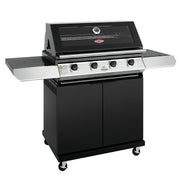 BeefEater 1200E Series 4 Burner Gas Barbecue with Cabinet Trolley and Side Burner