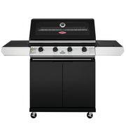 BeefEater 1200E Series 4 Burner Gas Barbecue with Cabinet Trolley and Side Burner