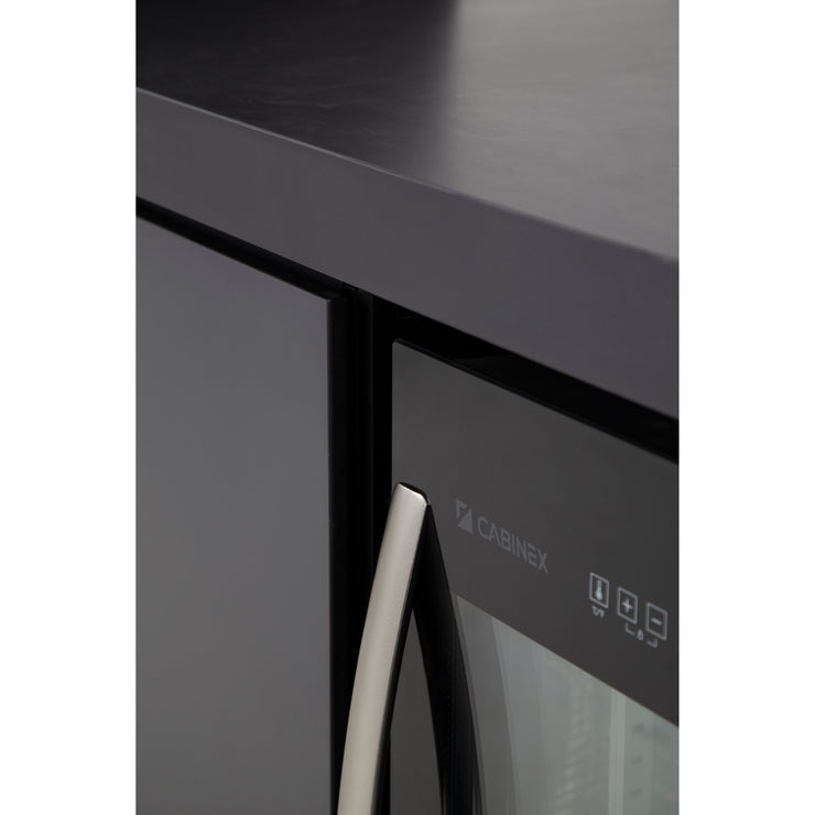 BeefEater 4 Burner Cabinex Premium Outdoor Kitchen with Fridge