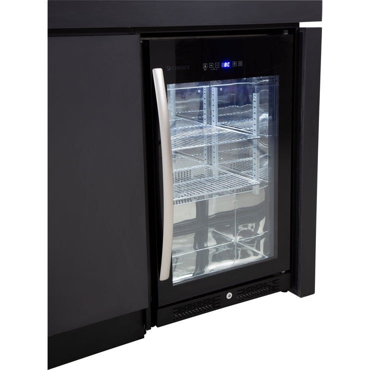 BeefEater 4 Burner Cabinex Premium Outdoor Kitchen with Fridge