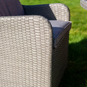 Bracken Outdoors Georgia 6 Seat Round Rattan Garden Furniture Set