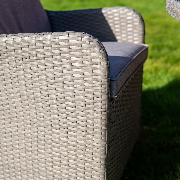 Bracken Outdoors Georgia 6 Seat Round Rattan Garden Furniture Set