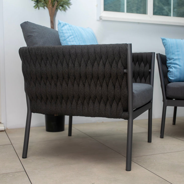 Bracken Outdoors Monaco Rope Lounge Garden Sofa Set