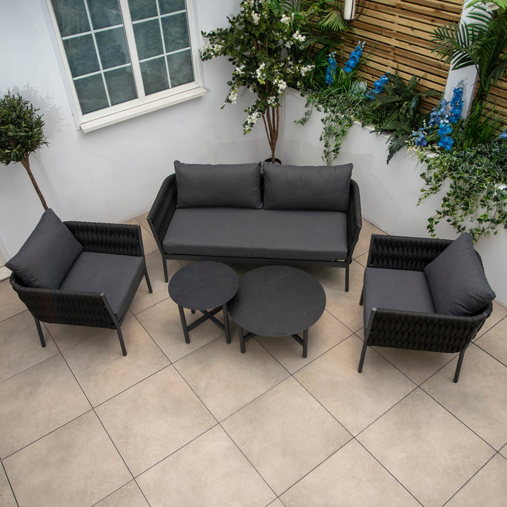 Bracken Outdoors Monaco Rope Lounge Garden Sofa Set