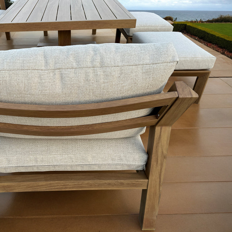 Bracken Outdoors Seville Aluminium Lounge Sofa Garden Furniture Casual Dining Set