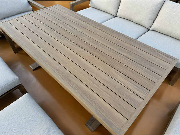 Bracken Outdoors Seville Aluminium Lounge Sofa Garden Furniture Casual Dining Set