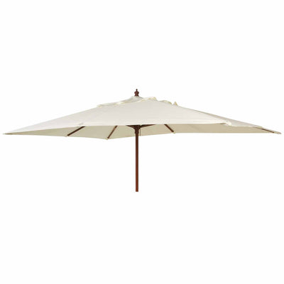 Alexander Rose 3m x 2m Rectangular Garden Parasol - Ecru