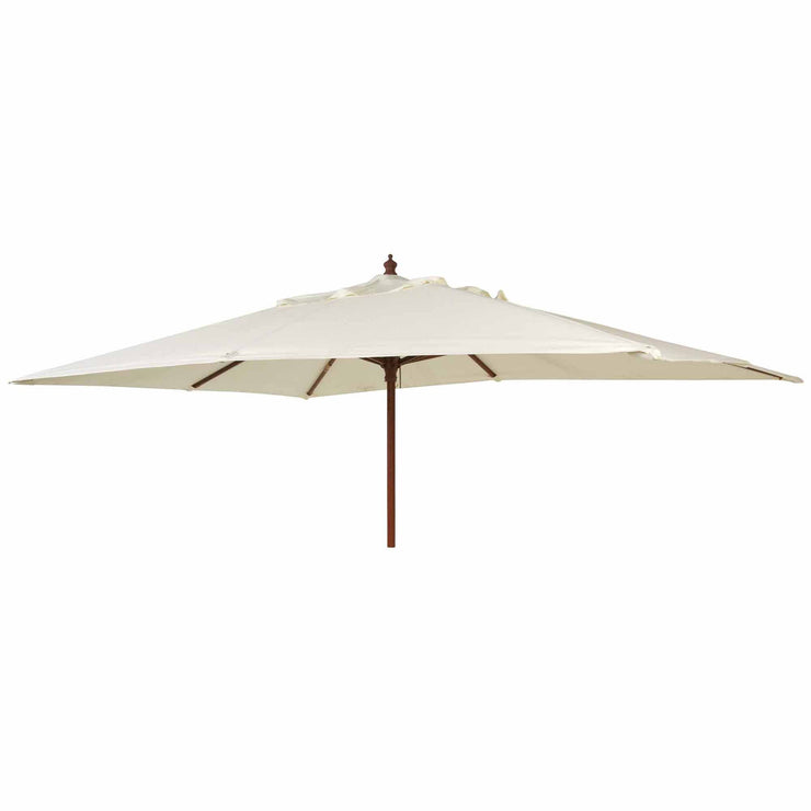 Alexander Rose 3m x 2m Rectangular Garden Parasol - Ecru