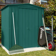 Globel Apex Metal Garden Shed (All Size Available)