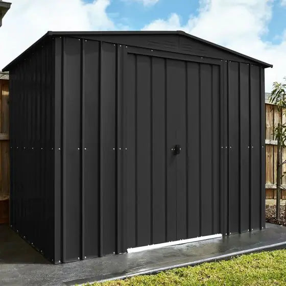 Globel Apex Metal Garden Shed (All Size Available)