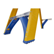 Werner Fibreglass Swingback Step Ladders - (6 Sizes)
