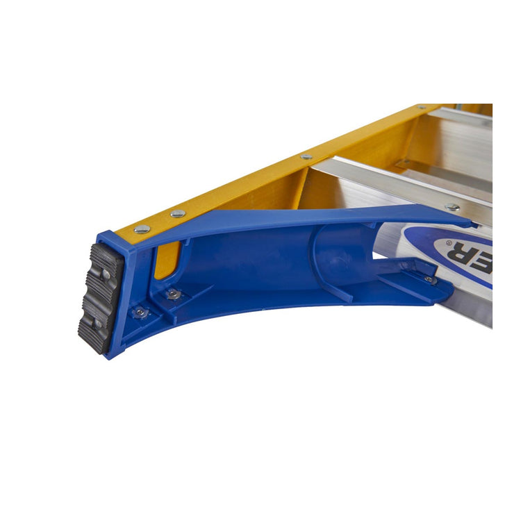 Werner Fibreglass Swingback Step Ladders - (6 Sizes)