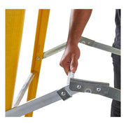 Werner Fibreglass Swingback Step Ladders - (6 Sizes)