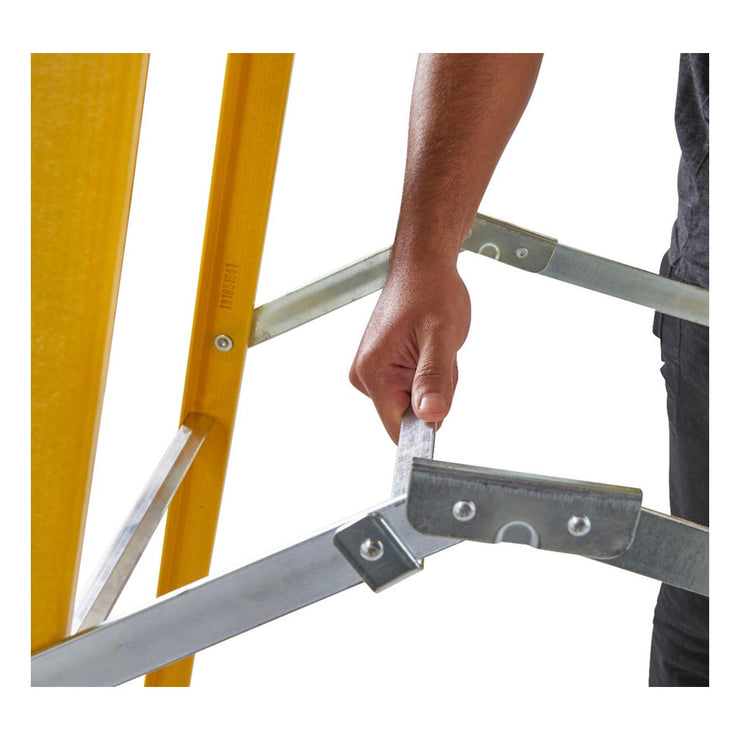 Werner Fibreglass Swingback Step Ladders - (6 Sizes)